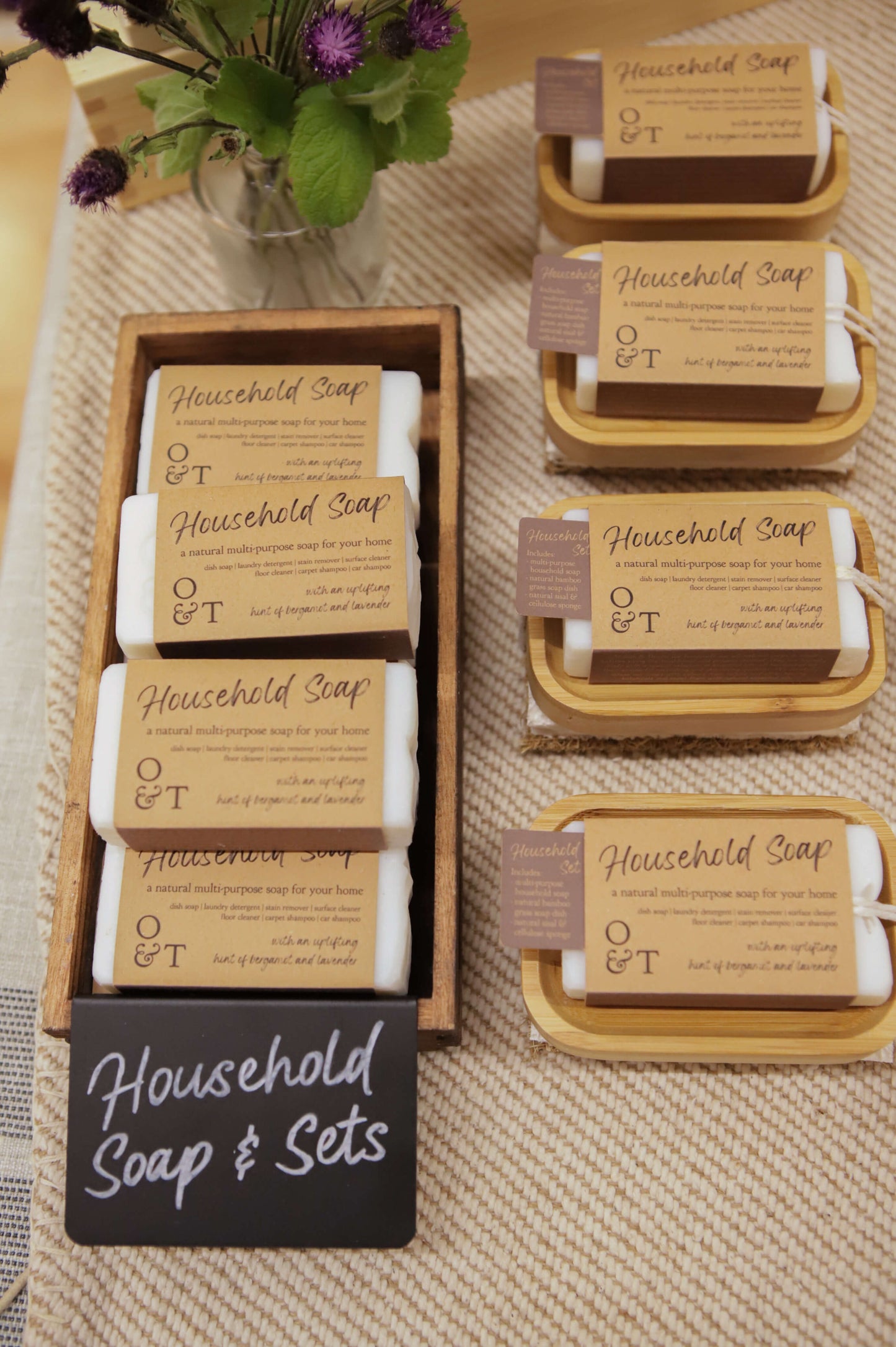 Our household soaps from above