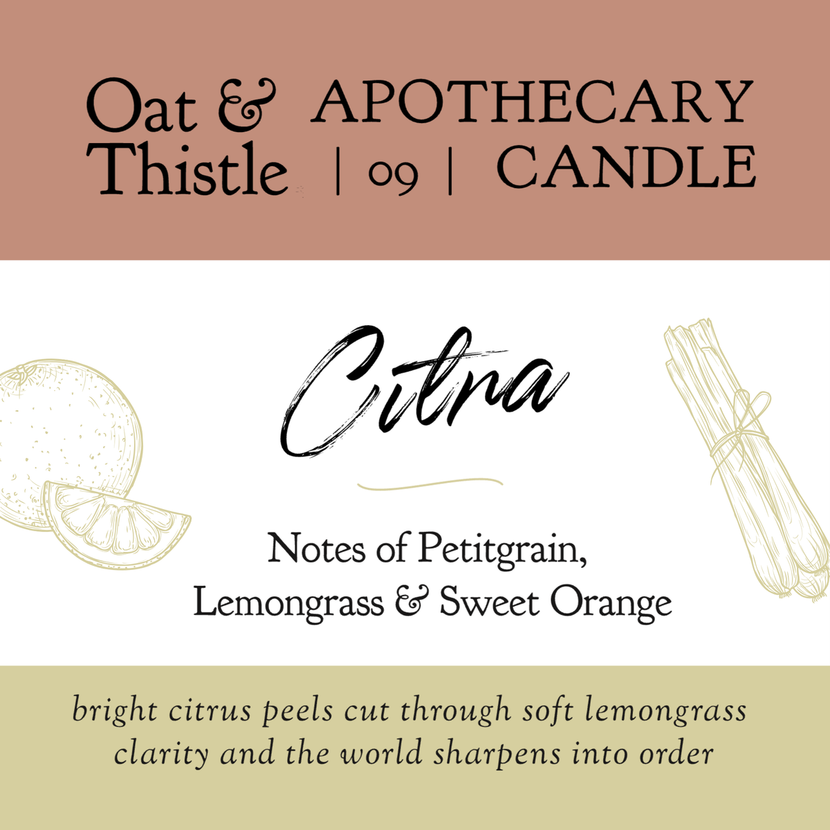 Citra Apothecary Candle