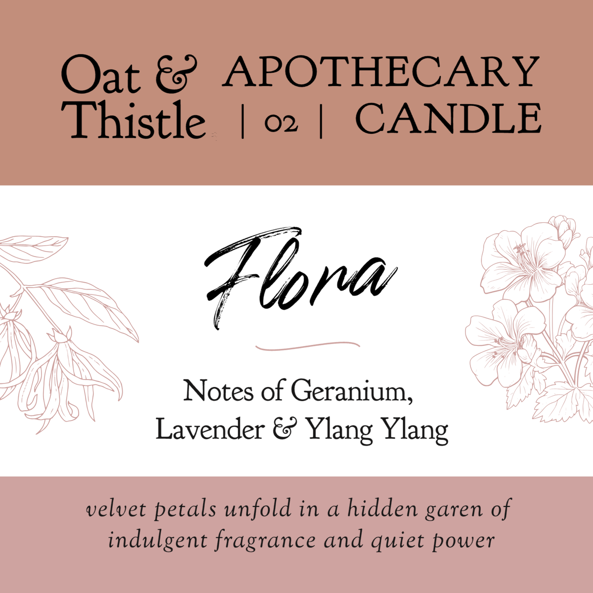 Flora Apothecary Candle