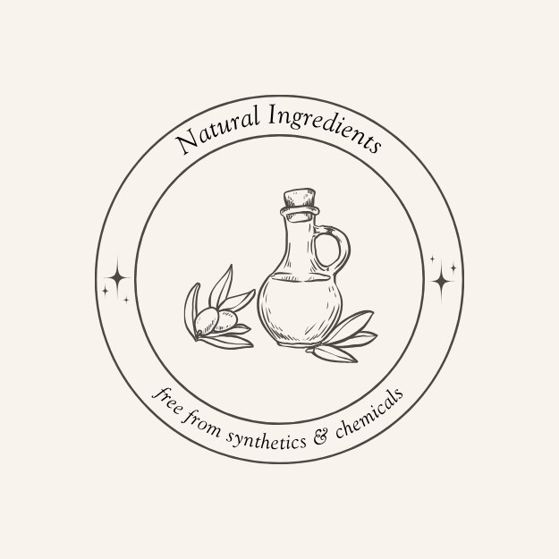 natural ingredients - free from synthetics & chemicals
