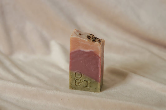 heather half soap bar