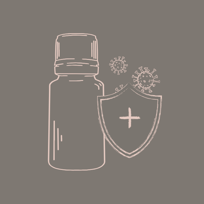 line drawing of preservative