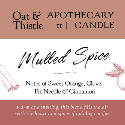 Mulled Spice Apothecary Candle