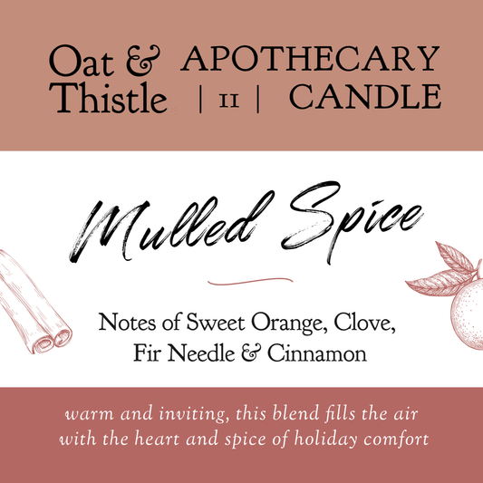 Mulled Spice Apothecary Candle