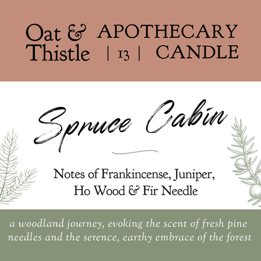 Spruce Cabin Apothecary Candle