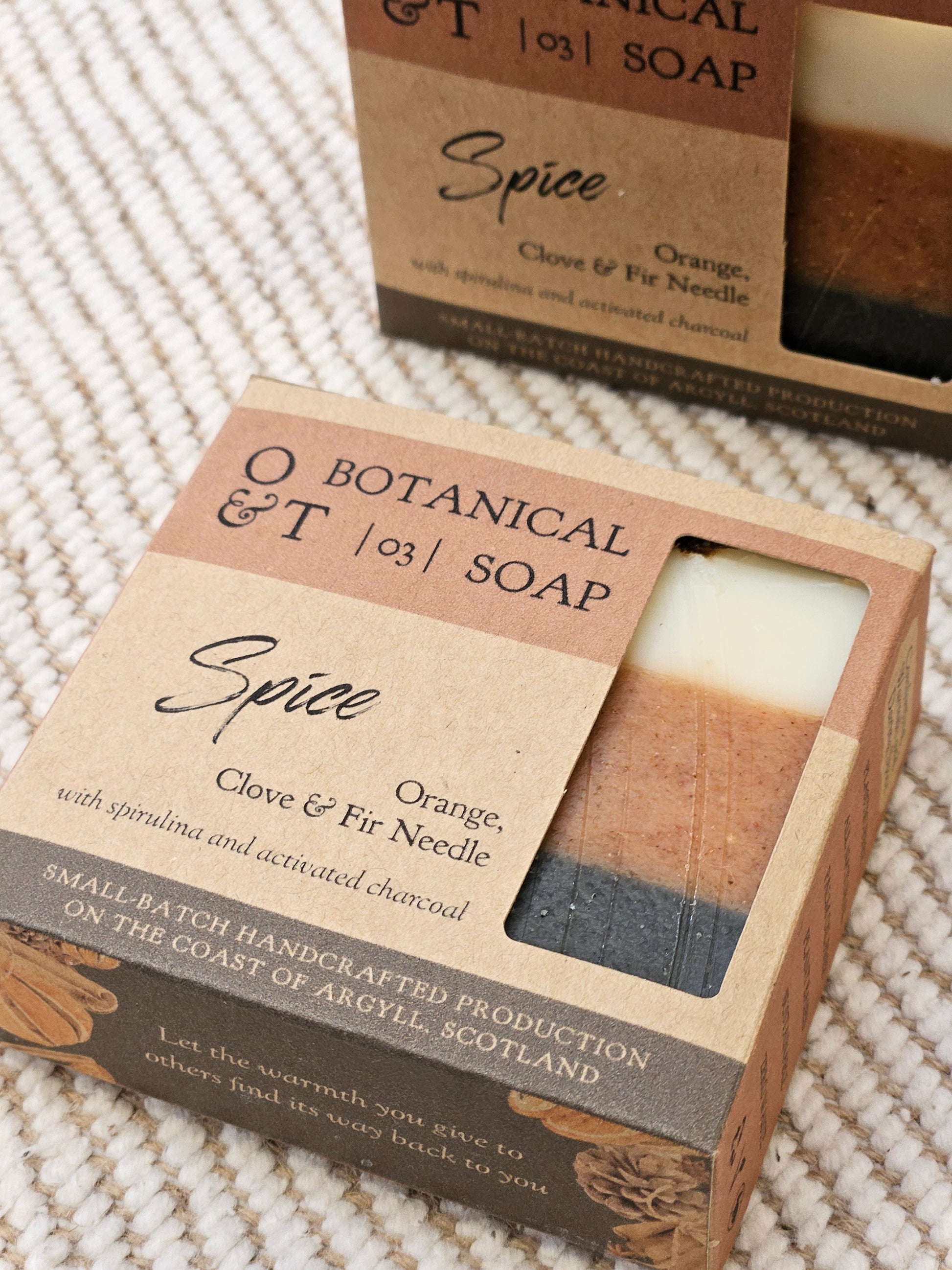 spice soap bar in box